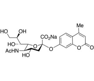Neu5Ac-&alpha;-4MU (CAS 76204-02-9) - chemical structure image