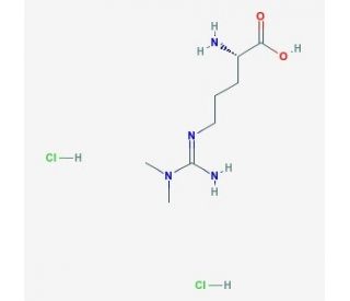 NG,NG-Dimethylarginine Dihydrochloride (CAS 220805-22-1) - chemical structure image