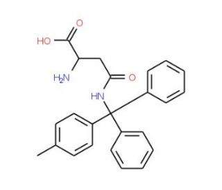 Ngamma-4-Methyltrityl-D-asparagine (CAS 200203-23-2) - chemical structure image