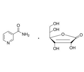 Niacinamide Ascorbate (CAS 1987-71-9) - chemical structure image