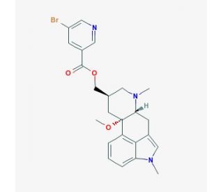 Nicergoline (CAS 27848-84-6) - chemical structure image