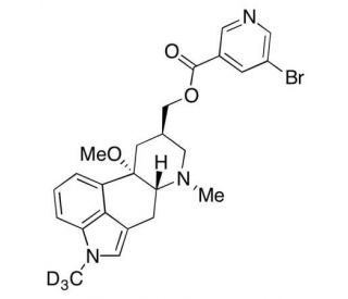 Nicergoline-d3 (CAS 27848-84-6) - chemical structure image