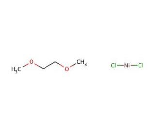 Nickel(II) chloride ethylene glycol dimethyl ether complex (CAS 29046-78-4) - chemical structure image