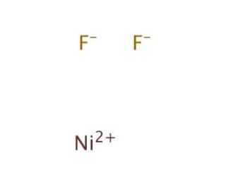 Nickel(II) fluoride (CAS 10028-18-9) - chemical structure image