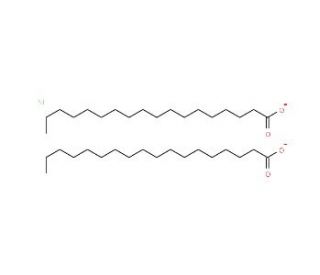 Nickel(II) stearate (CAS 2223-95-2) - chemical structure image