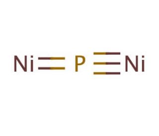 Nickel phosphide (CAS 12035-64-2) - chemical structure image