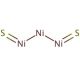 Nickel sulfide (CAS 12035-72-2) - chemical structure image