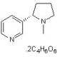(−)-Nicotine ditartrate (CAS 65-31-6) - chemical structure image