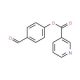 Nicotinic acid 4-formyl-phenyl ester (CAS 15131-72-3) - chemical structure image