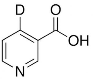 Nicotinic Acid-d1 (CAS 116975-14-5) - chemical structure image