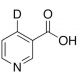 Nicotinic Acid-d1 (CAS 116975-14-5) - chemical structure image