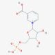 Nicotinic acid mononucleotide 的分子结构, CAS编号: 321-02-8 Nicotinic acid mononucleotide (CAS 321-02-8) - chemical structure image