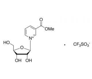 Nicotinic Acid Riboside Methyl Ester Triflate (CAS 1005197-82-9) - chemical structure image