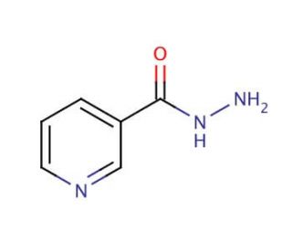 Nicotinic hydrazide (CAS 553-53-7) - chemical structure image