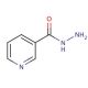 Nicotinic hydrazide (CAS 553-53-7) - chemical structure image
