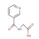 Nicotinuric Acid (CAS 583-08-4) - chemical structure image