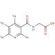 Nicotinuric Acid-d4 (CAS 1216737-36-8) - chemical structure image