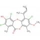 Nidulin (CAS 10089-10-8) - chemical structure image