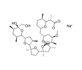 Nigericin sodium salt (CAS 28643-80-3) - chemical structure image