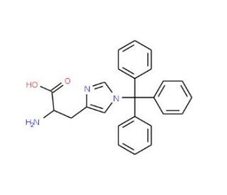 Nim-Trityl-D-histidine (CAS 199119-46-5) - chemical structure image