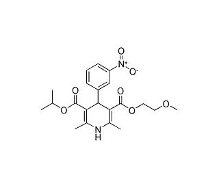 Nimodipine (CAS 66085-59-4) - chemical structure image