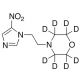 Nimorazole-d8 (CAS 6506-37-2) - chemical structure image
