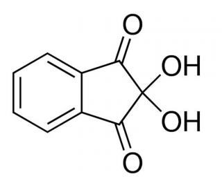 Ninhydrin reagent, 2% solution (CAS 485-47-2) - chemical structure image