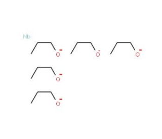Niobium n-propoxide (CAS 38874-17-8) - chemical structure image
