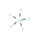 Niobium pentafluoride (CAS 7783-68-8) - chemical structure image