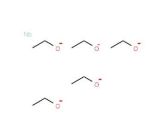 Niobium(V) ethoxide (CAS 3236-82-6) - chemical structure image