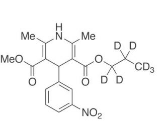 Nitrendipine propyl-d7 ester (CAS 225785-54-6) - chemical structure image