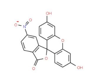 Nitrofluorescein, Isomer 2 - chemical structure image