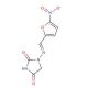 Nitrofurantoin (CAS 67-20-9) - chemical structure image