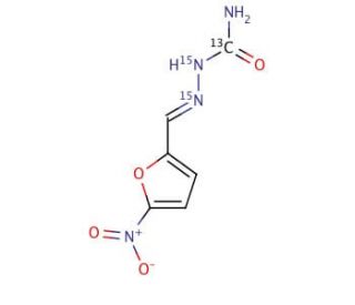 Nitrofurazone-13C,15N2 - chemical structure image