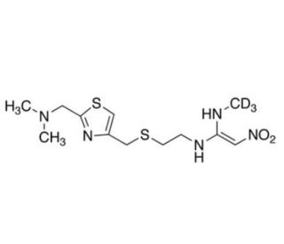 Nizatidine-d3 (CAS 1246833-99-7) - chemical structure image