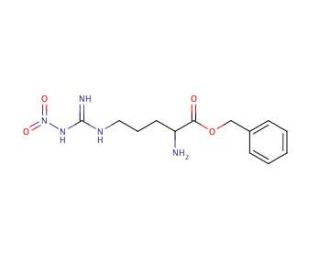 N&omega;Nitro-L-arginine benzyl ester p-toluenesulfonate salt (CAS 7672-27-7) - chemical structure image