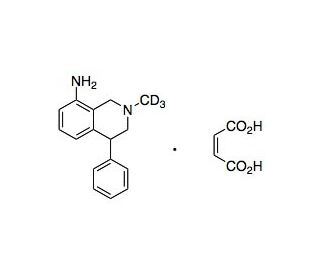 Nomifensine-d3 Maleic Acid Salt - chemical structure image