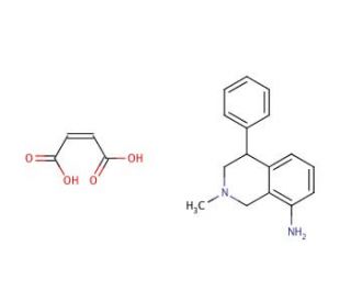 Nomifensine maleate salt (CAS 32795-47-4) - chemical structure image