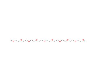 Nonaethylene Glycol Monomethyl Ether - chemical structure image