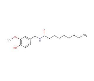 Nonivamide (CAS 2444-46-4) - chemical structure image