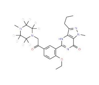 Nor-acetildenafil-d8 - chemical structure image