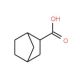 Norbornane-2-carboxylic acid (CAS 824-62-4) - chemical structure image