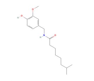 Nordihydrocapsaicin (CAS 28789-35-7) - chemical structure image