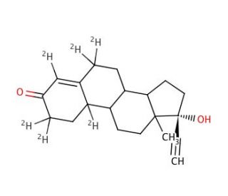 Norethindrone-2,2,4,6,6,10-d6 - chemical structure image