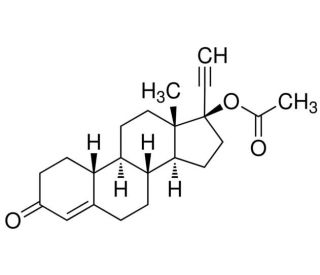 Norethisterone Acetate (CAS 51-98-9) - chemical structure image