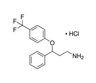 Norfluoxetine Hydrochloride (CAS 57226-68-3) - chemical structure image