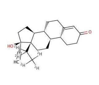 Norgestrel-d5 - chemical structure image