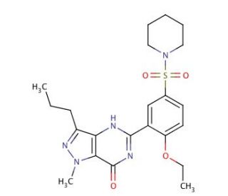 Norneo Sildenafil (CAS 371959-09-0) - chemical structure image