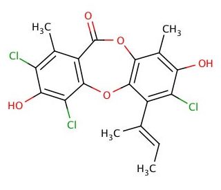 Nornidulin (CAS 33403-37-1) - chemical structure image