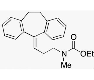 Nortriptyline N-Ethyl Carbamate (CAS 16234-88-1) - chemical structure image